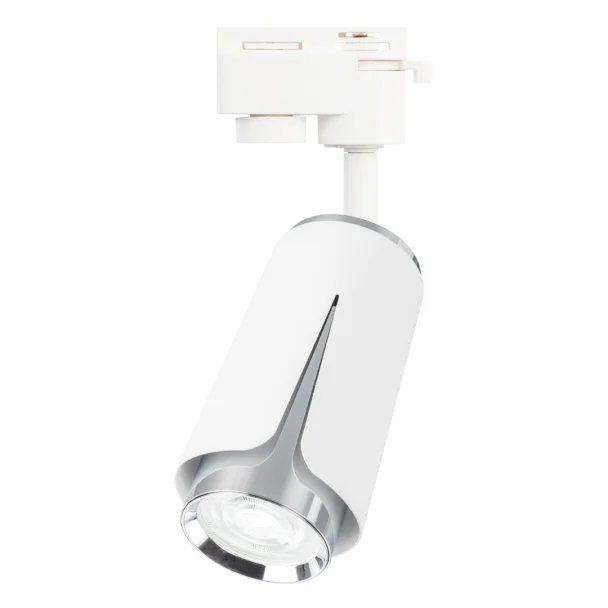 MILAGRO ML0271 FLOWER WHITE CHROME TRACK 1xGU10