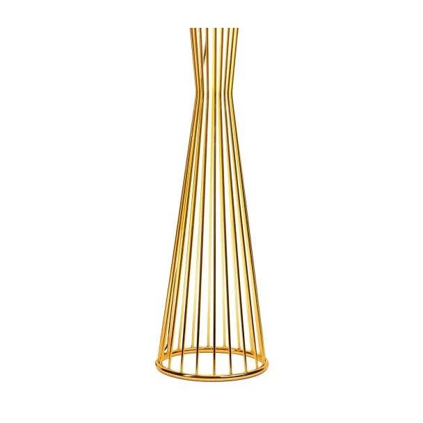 Step into design MF1235 Lampa podłogowa FILO-1 czarno - złota 145 cm