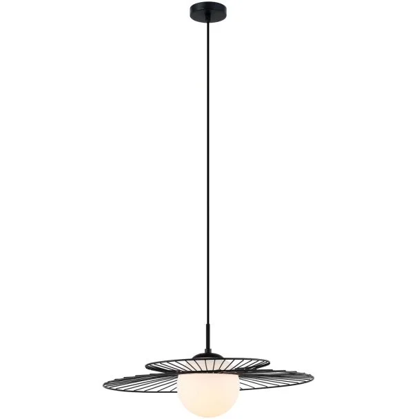 ITALUX Sarah MDM-4000/1 BK lampa wisząca