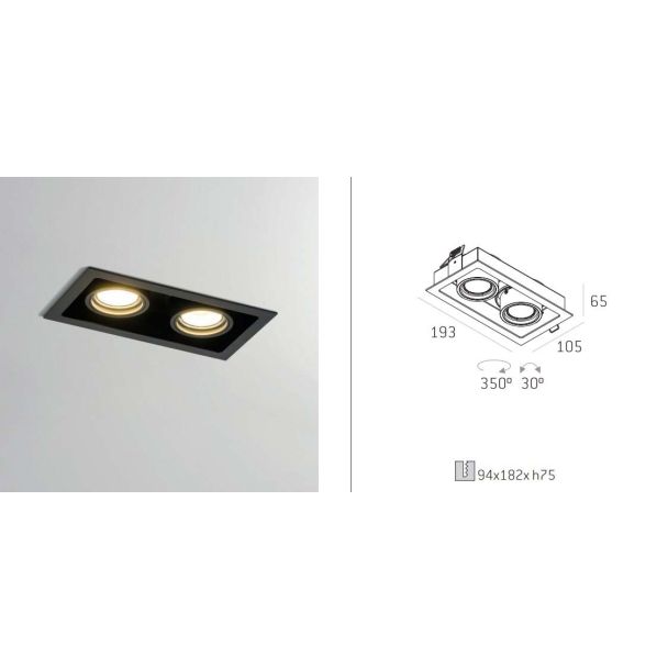 LABRA 4.1844 MULTIVA EVO 60.2 LED 6.5W On-Off
