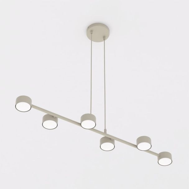 EMIBIG 1707/6 MEGARA 6 MOKKA Lampa wisząca