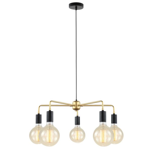 ITALUX Malene MDM3386/5 BK+GD