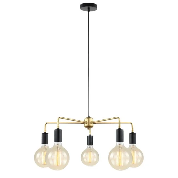 ITALUX Malene MDM3386/5 BK+GD