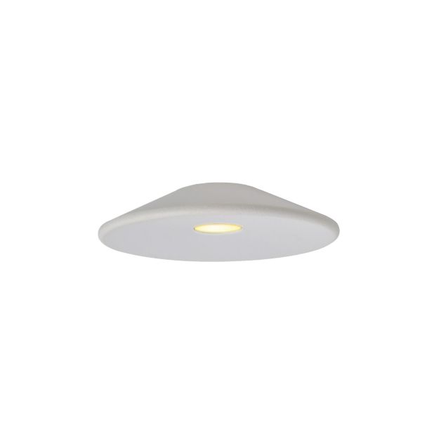 AZZARDO AZ3099 TENTOR DISC WHITE DECORATIVE SHADE WHITE