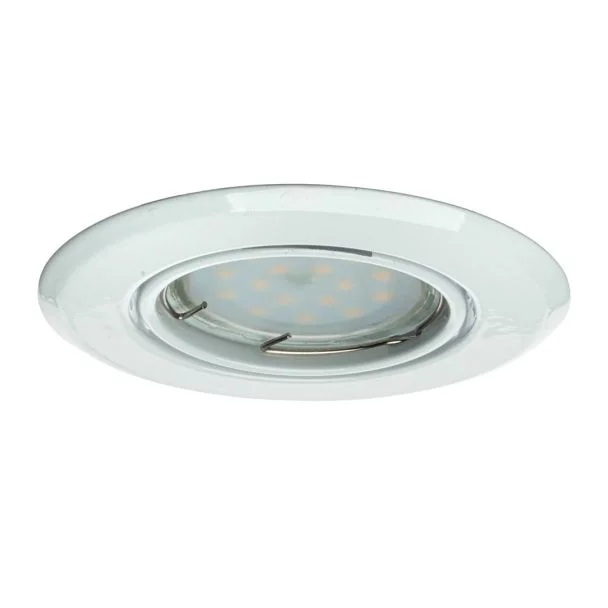 MILAGRO EKZ2556 OCZKO OKRĄGŁE GU10 1X5W LED BIAŁE
