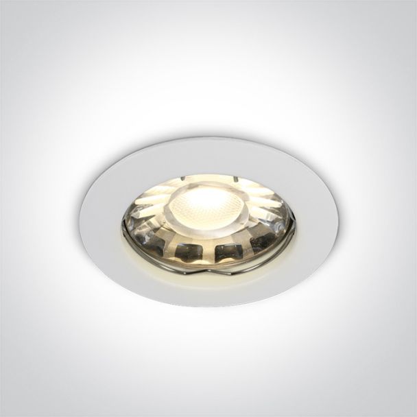 ONE LIGHT 10105X/W Statos wpust z oprawką GU5.3 MR16 50W biały