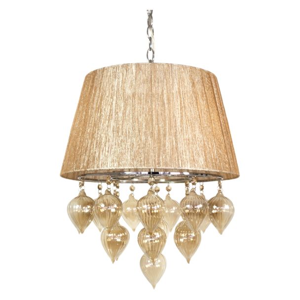 CANDELLUX 33-04567 ELISSA ZWIS 3X40W E14 SZARO BEŻOWY