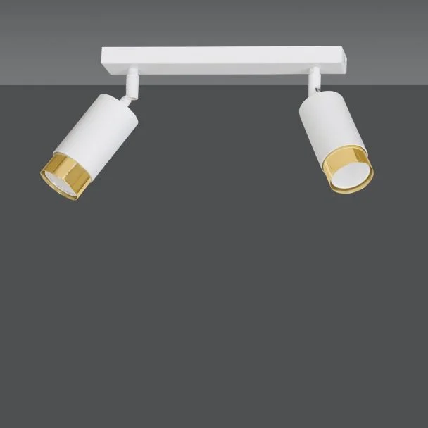 EMIBIG 963/2 LAMPA SUFITOWA HIRO 2 WH/GOLD