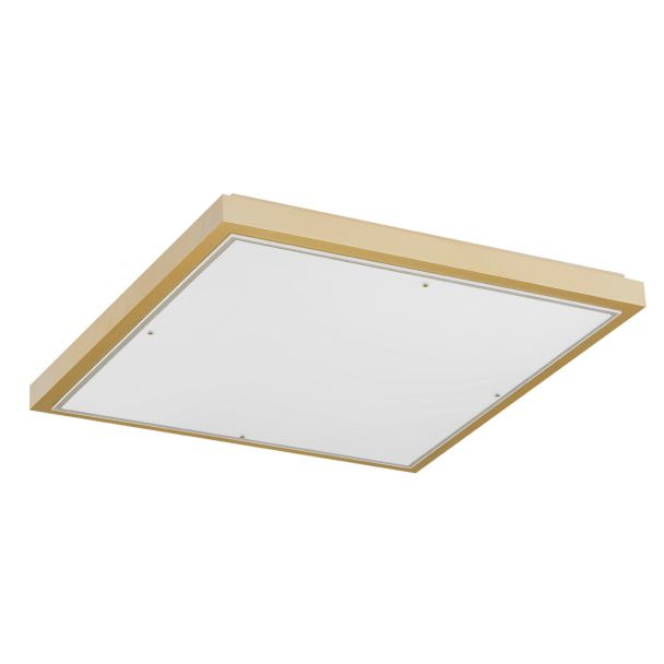 WYPRZEDAŻ ARGON 7167 CARLSON plafon 2 pł. opal mat, złoty