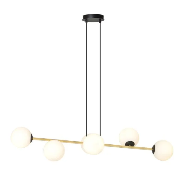 EMIBIG 1241/6 LAMPA WISZĄCA GRAVITY 6 BL OPAL