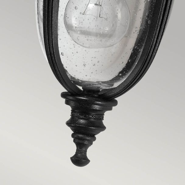 ELSTEAD ENGLISH BRIDLE FE/EB2/S BLK 1Lt Small Wall Lantern