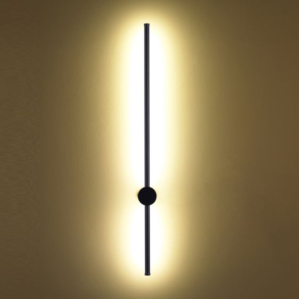 Step into design ST-10669W2 Lampa ścienna SPARO 100 czarna 100 cm