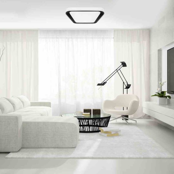 MILAGRO ML7932 Plafon QUADRO BLACK 66W