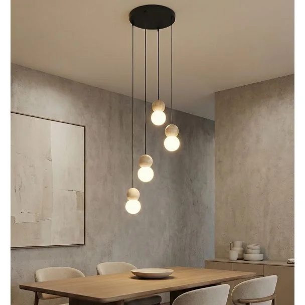 EMIBIG 1675/4 LOOP 4 BLACK LAMPA WISZĄCA