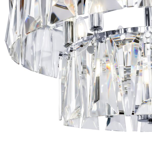 MAYTONI MOD043PL-12CH Modern Puntes Pendant Lamp Chrome