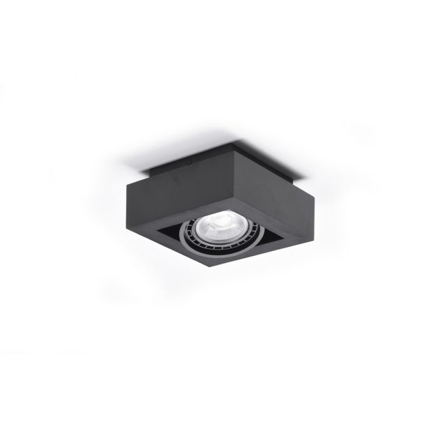 AZZARDO AZ4438 NIKEA 1 ES111 BK TECHNICAL EXPOSED DOWNLIGHT BLACK
