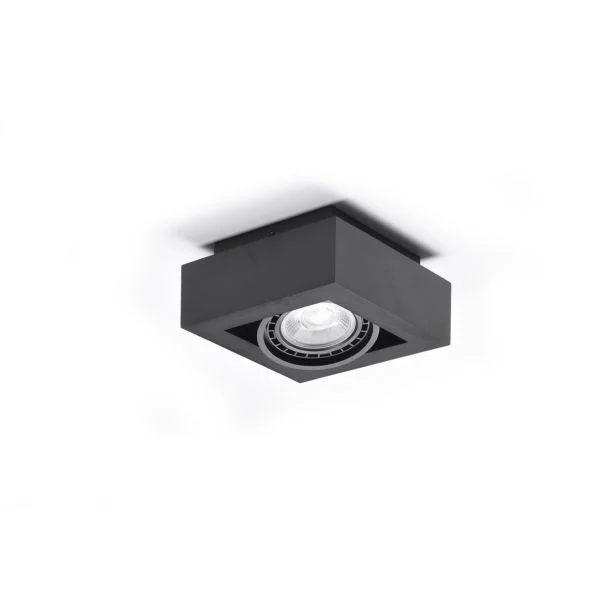 AZZARDO AZ4438 NIKEA 1 ES111 BK TECHNICAL EXPOSED DOWNLIGHT BLACK