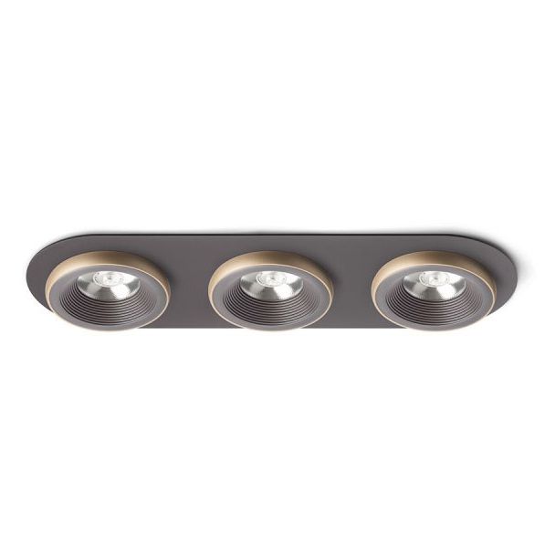 RENDL R13247 SHARM R III wpuszczana brązowa/perłowo-złota 230V LED 3x10W 24° 3000K