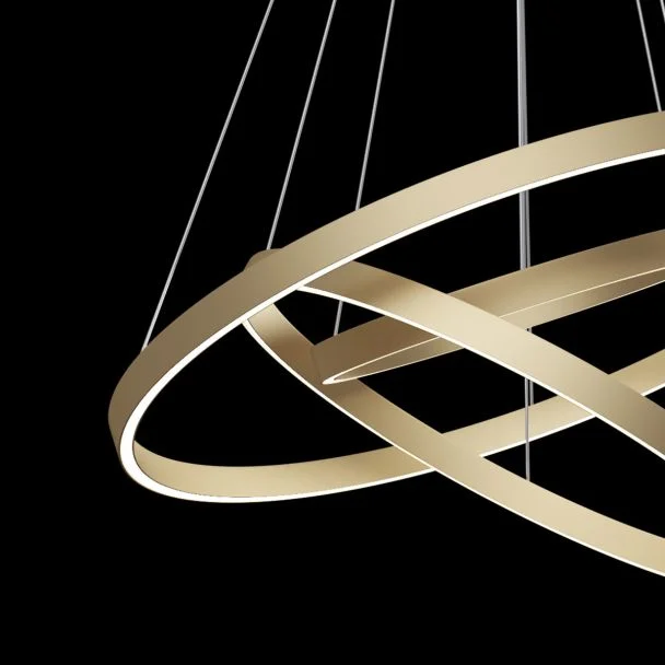 MAYTONI MOD058PL-L100BS4K Technical Rim Pendant Lamp Brass