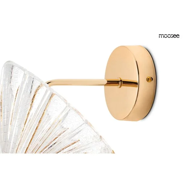 MOOSEE MSE010100324 MOOSEE lampa ścienna BUTTERFLY M złota