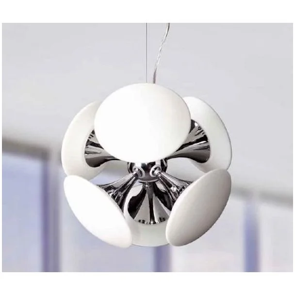 AZZARDO LP7008-6M-CH-WH / AZ0344 Pills 45 Lampa wisząca