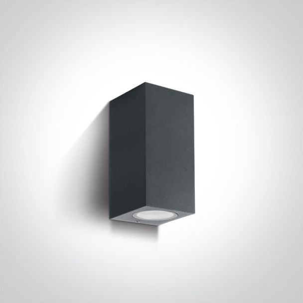 ONE LIGHT 67426A/AN Arco 2 zewnętrzny kinkiet antracyt 2x7W MR16 GU10