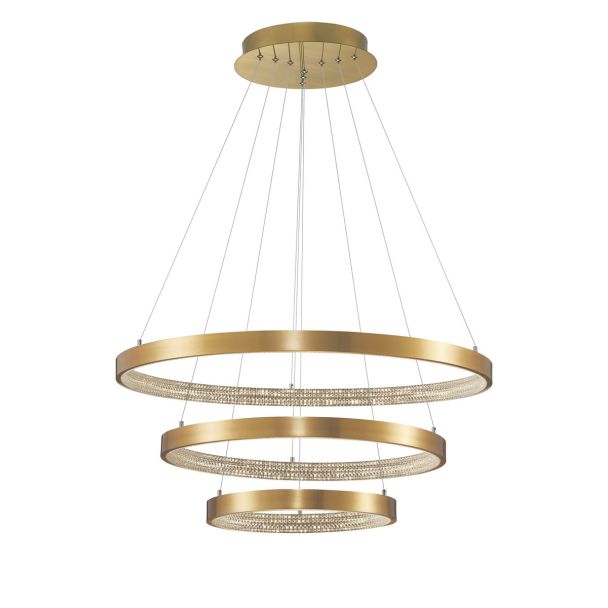 Luces Exclusivas MORON LE41699 LAMPA WISZĄCA mosiądz