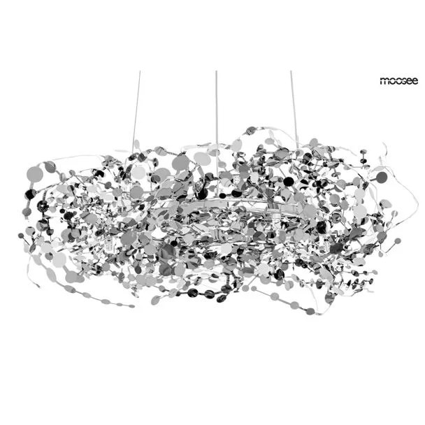 MOOSEE MSE1501100177 lampa wisząca MONETE 80 chrom