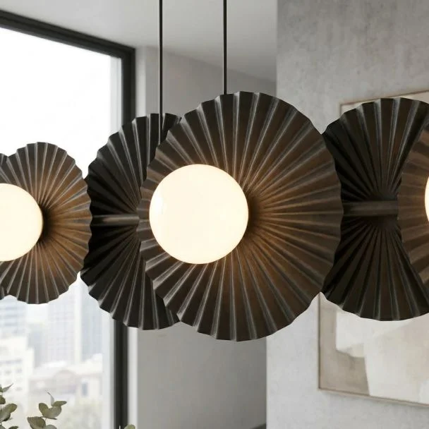 EMIBIG 1726/6 UMBRA 6 BLACK Lampa wisząca