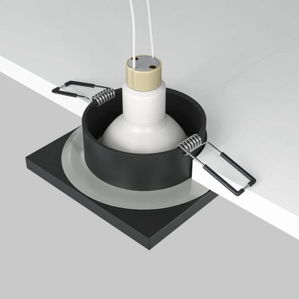 MAYTONI DL083-01-GU10-SQ-B Stark Downlight czarny