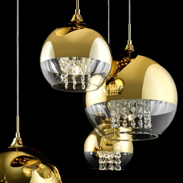 MAYTONI P140-PL-170-5-G Pendant Fermi Pendant Lamp Gold