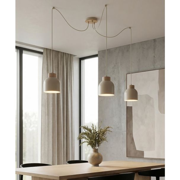 EMIBIG 1624/3 KRU 3 MOKKA LAMPA WISZĄCA