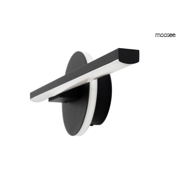 MOOSEE MSE010100334 MOOSEE lampa ścienna HORIZON czarna