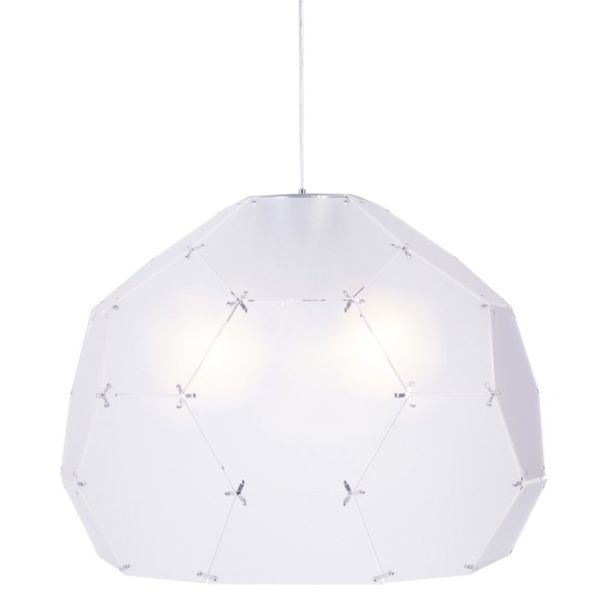 Step into Design ST-4001 Lampa wisząca DOME półtransparentna 80 cm