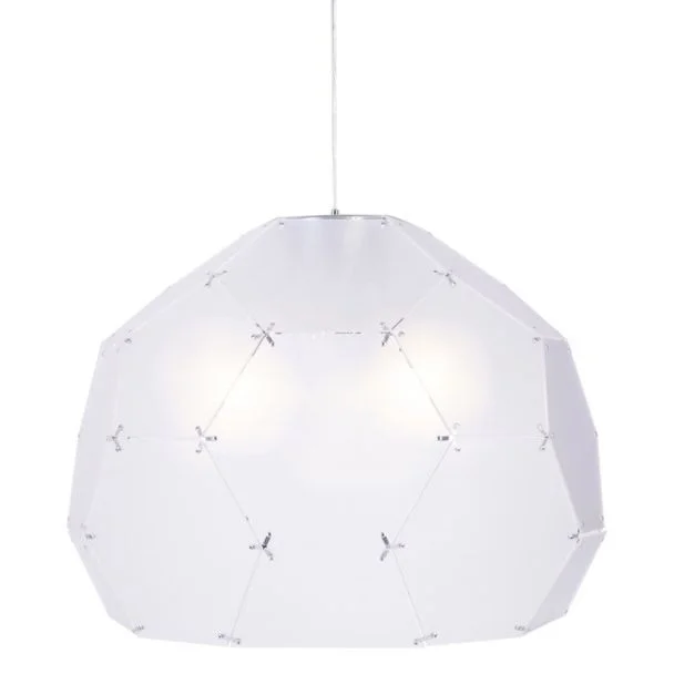 Step into Design ST-4001 Lampa wisząca DOME półtransparentna 80 cm