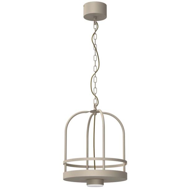 LUMINEX 7142 żyrandol Zona round dia 300 beige, 1xGX53