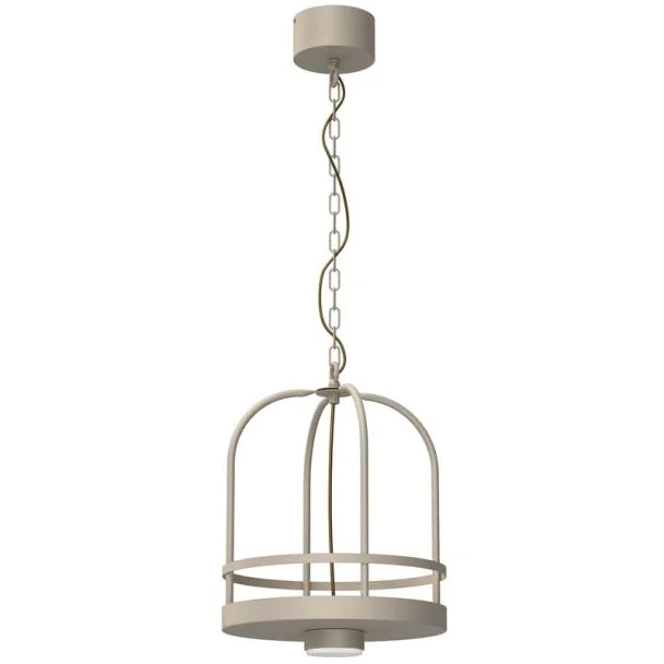 LUMINEX 7142 żyrandol Zona round dia 300 beige, 1xGX53