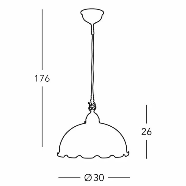 KOLARZ 731.30.117 NONNA lampa wisząca