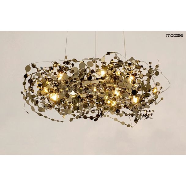 MOOSEE MSE1501100175 lampa wisząca MONETE 60 chrom