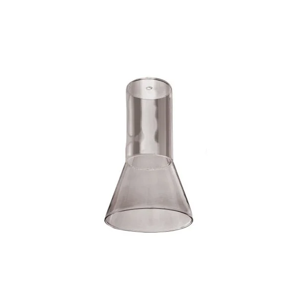 AZZARDO AZ3415 ZIKO GU10 GLASS SMOKY DECORATIVE SHADE SMOKY