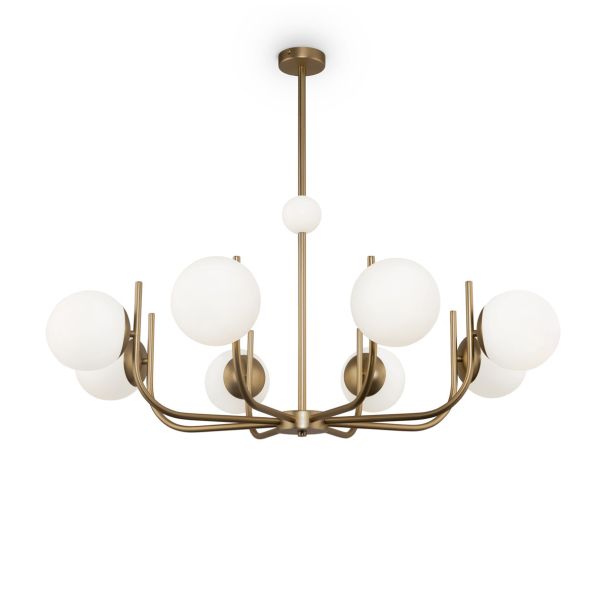 MAYTONI MOD109PL-08BS Modern New Series 109 Pendant Lamp Brass