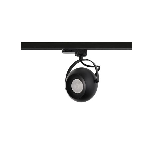 AZZARDO AZ4710 GULIA TRACK 3LINE GU10 BK DECORATIVE TRACK MATT BLACK reflektor 3-fazowy