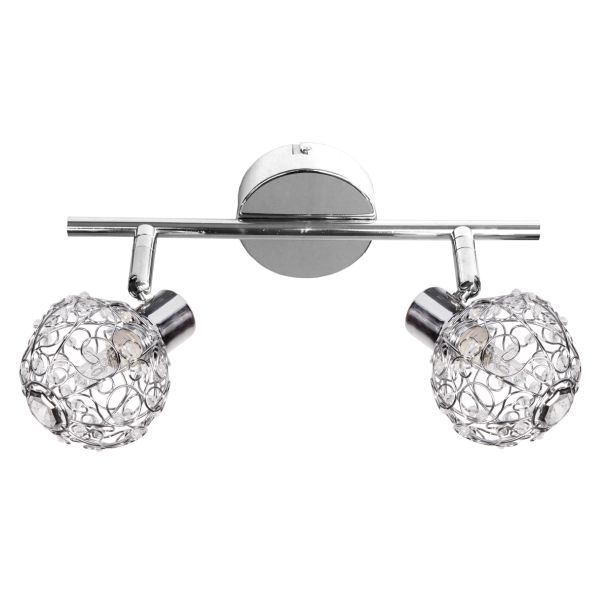 CANDELLUX 92-13644 COLLAR LISTWA 2X40W G9 CHROM