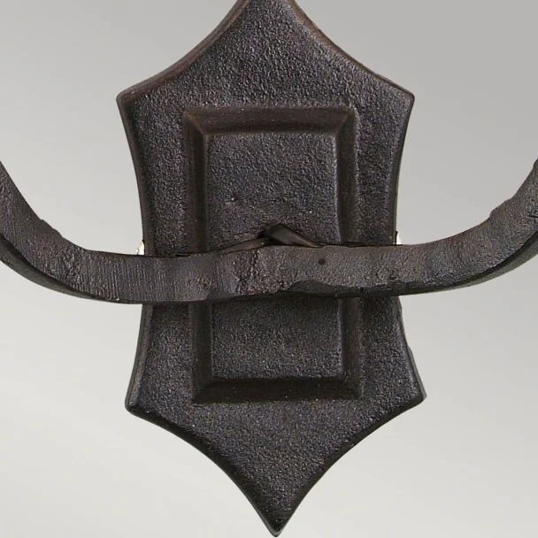 ELSTEAD RECTORY RY2B BLACK 2Lt Wall Light