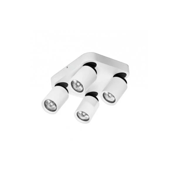 AZZARDO FH31314S1-WH-GR / AZ0682 Tomi 4 KW (white/grey) Spot