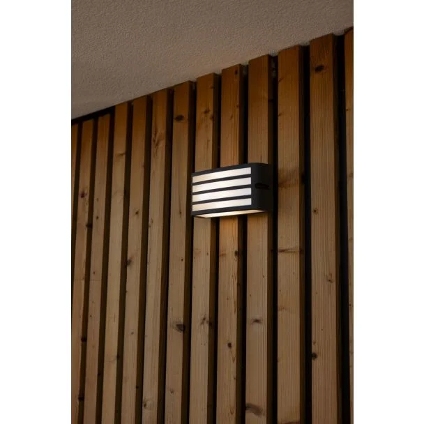 LUTEC ZEBRA 5203501118 LAMPA ZEWNĘTRZNA ŚCIENNA szary i odcienie szarości