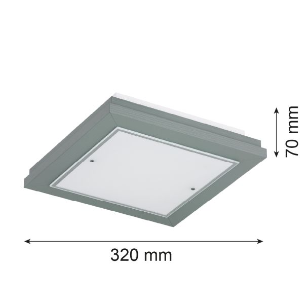 ARGON 7269 TABOR plafon 2 pł.