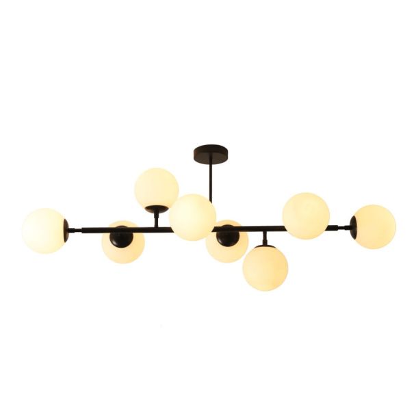 LIGHT PRESTIGE LP-002/8P BK Dorado 8 wisząca czarna