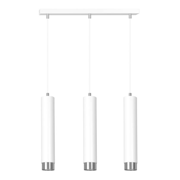 EMIBIG 641/3 LAMPA WISZĄCA KIBO 3 WH/CHROME