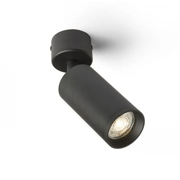 RENDL R13364 BELENOS sufitowa czarna 230V LED GU10 9W